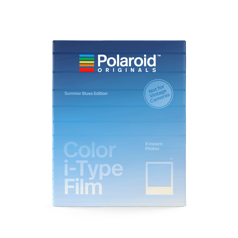Филм Polaroid Originals Color i-Type Summer blue Филм Polaroid Originals Color i-Type Summer blue