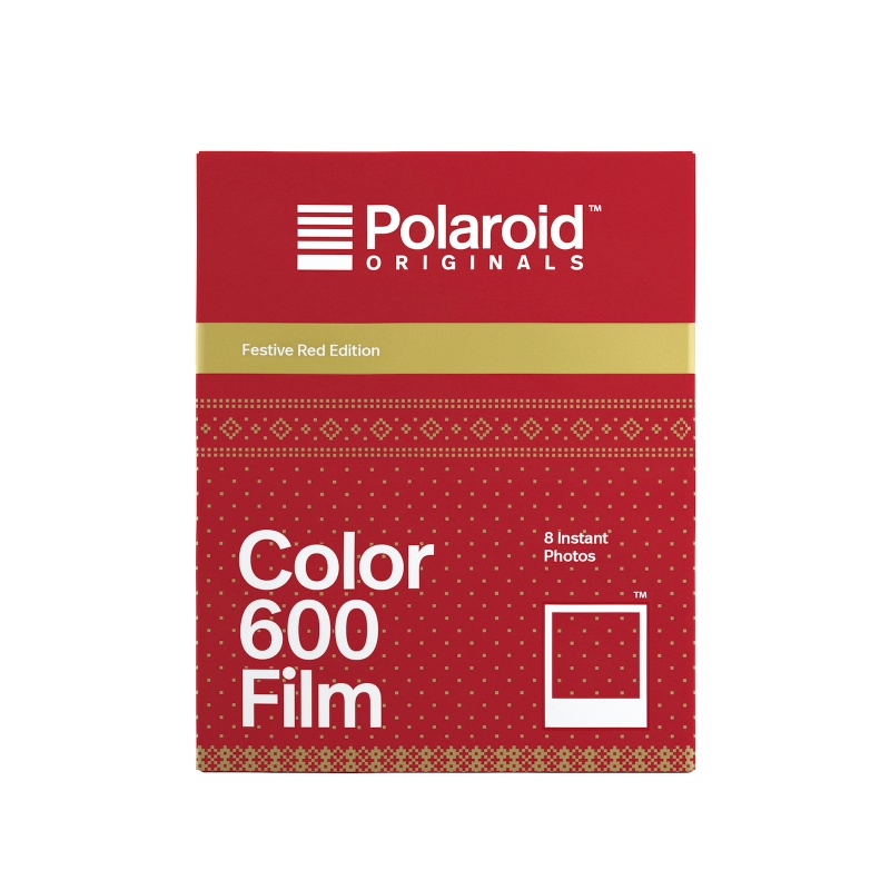 Филм Polaroid Originals Color Film за 600 Festive Red Edition Филм Polaroid Originals Color Film за 600 Festive Red Edition