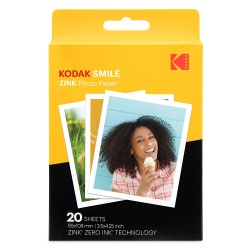 Хартия Kodak ZINK 3x4 inch paper - 20 броя