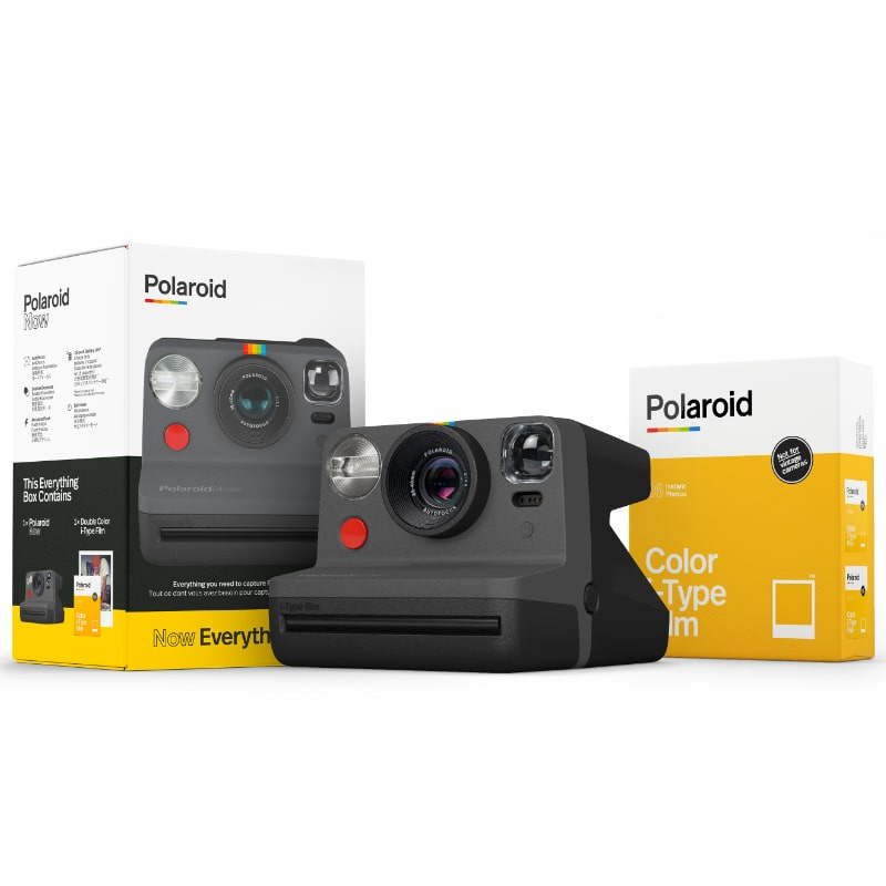 Фотоапарат Polaroid Now Black Everything Box