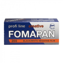 Черно-бял негативен филм FOMAPAN 200 Classic, 120
