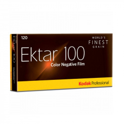 Цветен негативен филм KODAK Ektar 100 Professional, 120, 1 ролка