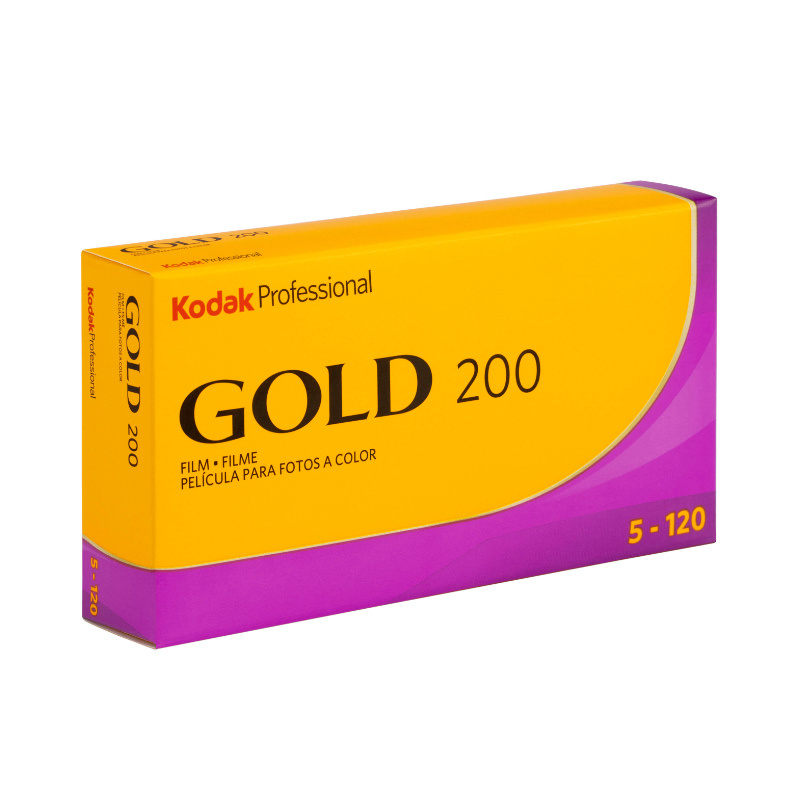 Цветен негативен филм KODAK Gold 200, 120, 1ролка