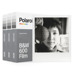 Празничен пакет филми Polaroid B&W Film for 600 - 3 бр.