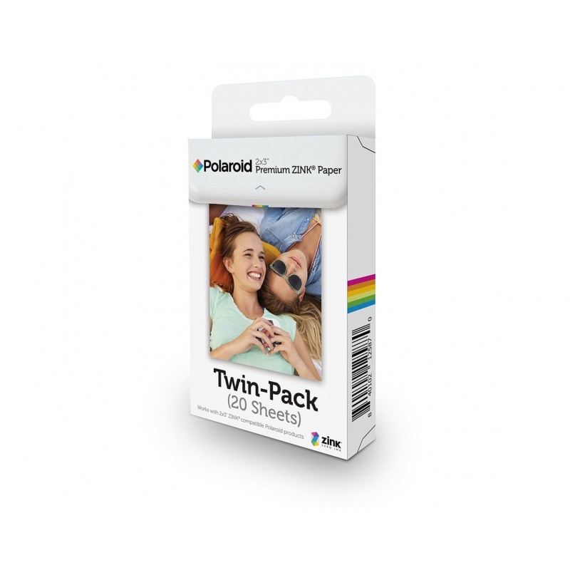 Фотохартия Polaroid Zink Paper 2x3", 20 броя Фотохартия Polaroid Zink Paper 2x3", 20 броя
