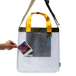 Чанта Polaroid Recycled Ripstop Tote - Clear