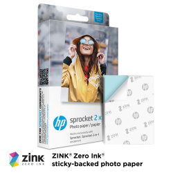 Фотохартия Zink Paper 2x3" за HP Sprocket, 50 броя