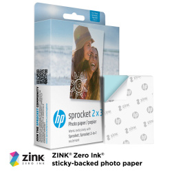 Фотохартия Zink Paper 2x3" за HP Sprocket, 100 броя