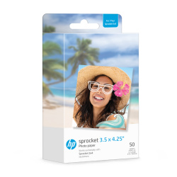 Фотохартия ZINK Paper 3.50 x 4.25 за HP Sprocket, 50 броя