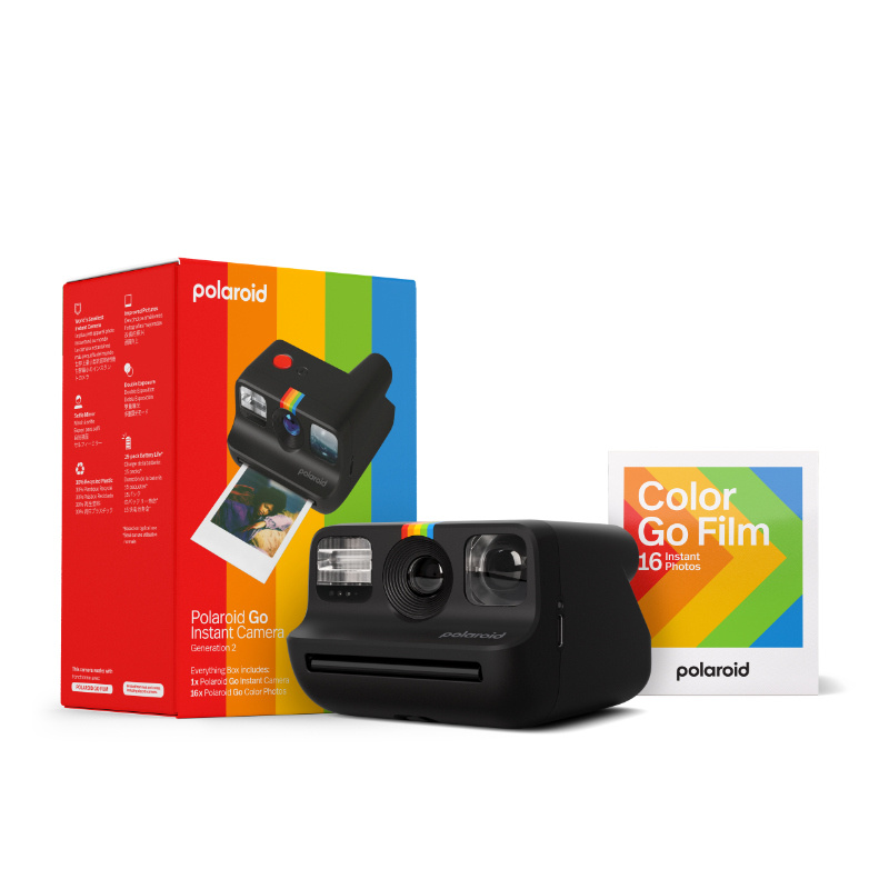 Комплект фотоапарат и филм Polaroid GO Gen 2 - Black
