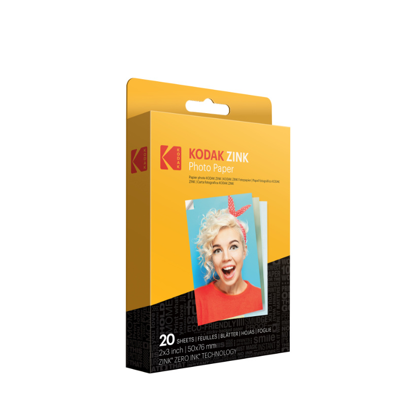 Хартия Kodak ZINK 2x3 inch paper - 20 броя