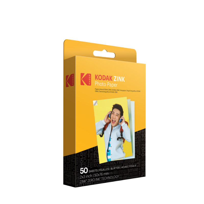 Хартия Kodak ZINK 2x3 inch paper - 50 броя