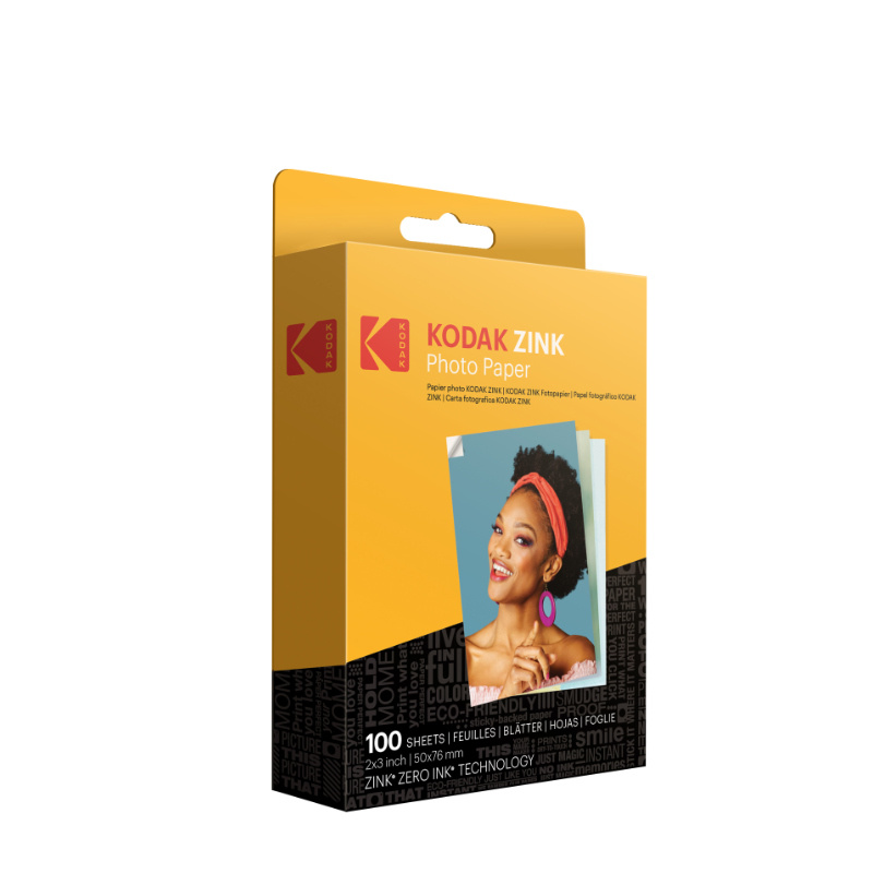 Хартия Kodak ZINK 2x3 inch paper - 100 броя