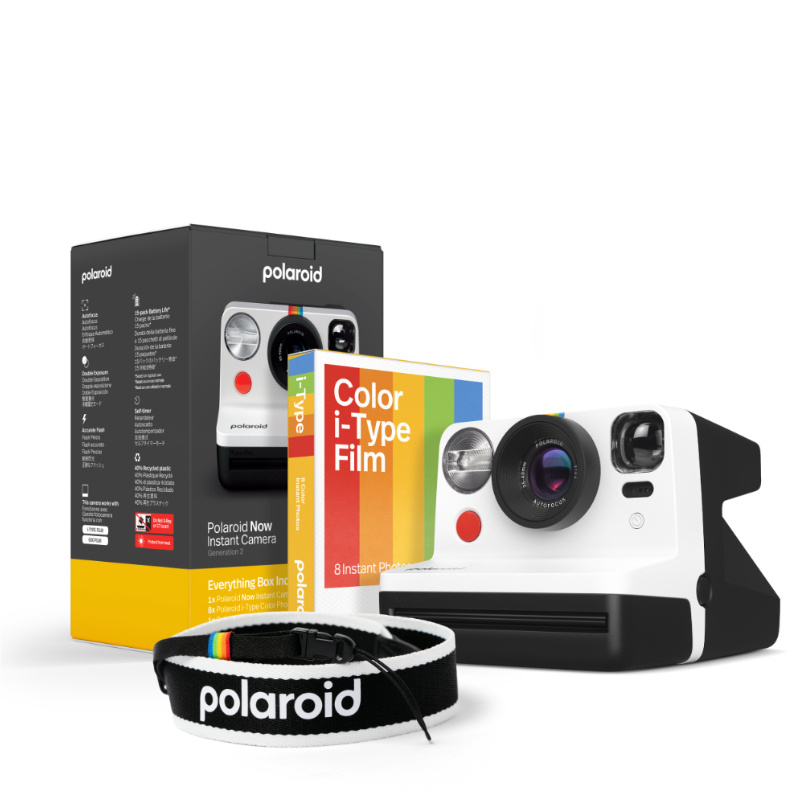 Фотоапарат Polaroid Now Gen 2 Black & White Everything Box film