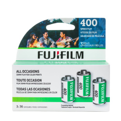 Филм FUJIFILM 400 Color negative film, 36 exp. x 3