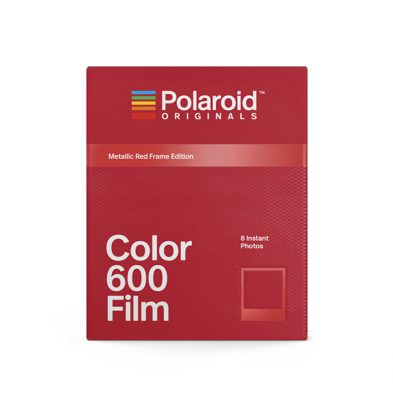 Филм Polaroid Originals Color Film за 600 Metallic Red Frame Филм Polaroid Originals Color Film за 600 Metallic Red Frame