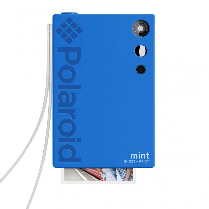 Фотоапарат Polaroid MINT Shoot print blue Фотоапарат Polaroid MINT Shoot print blue