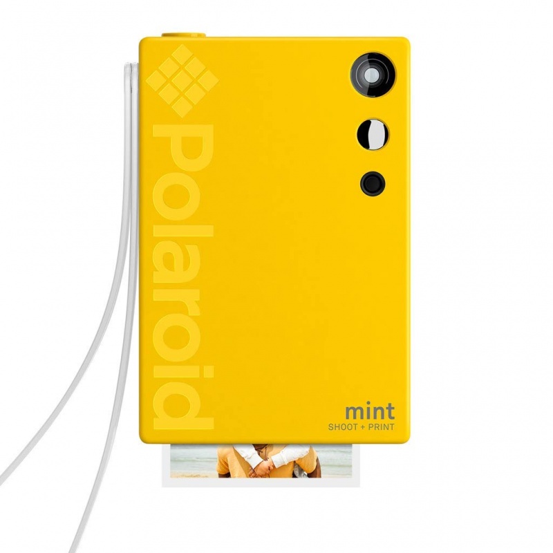 Фотоапарат Polaroid MINT Shoot print yellow Фотоапарат Polaroid MINT Shoot print yellow