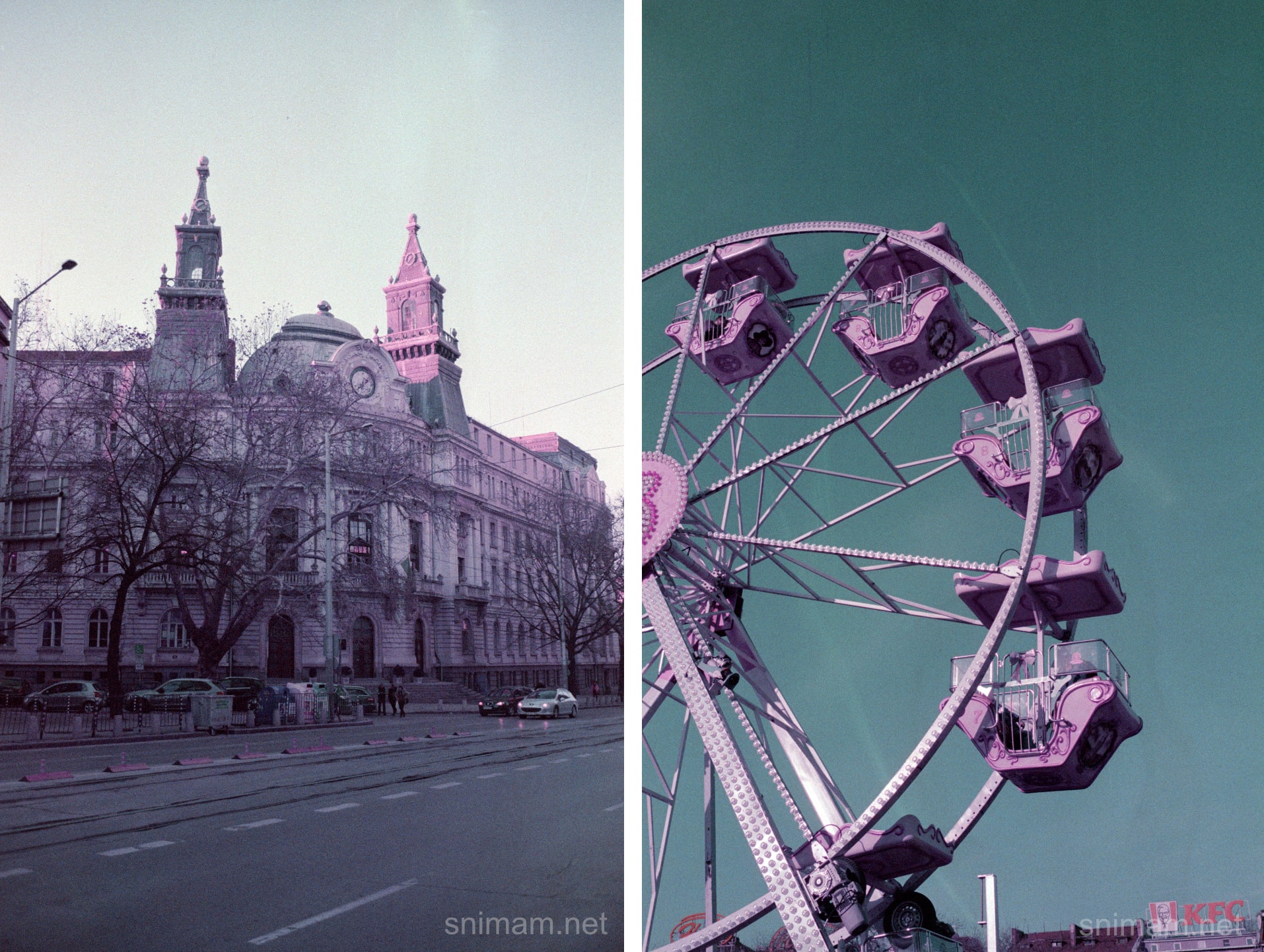 Филм Lomochrome Purple